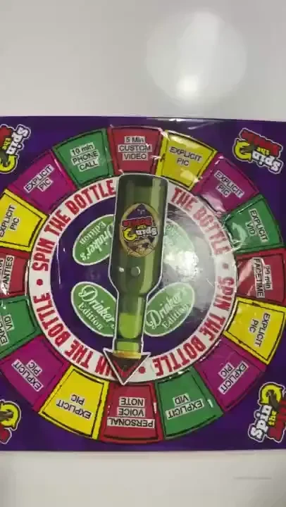 Wheel spin prizes aaron got 1 spin -explicit pic 