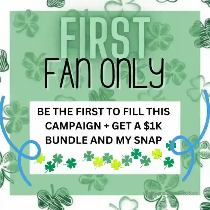 Tip 20 below and get a 1k bundle my premium snap one fan only if this 