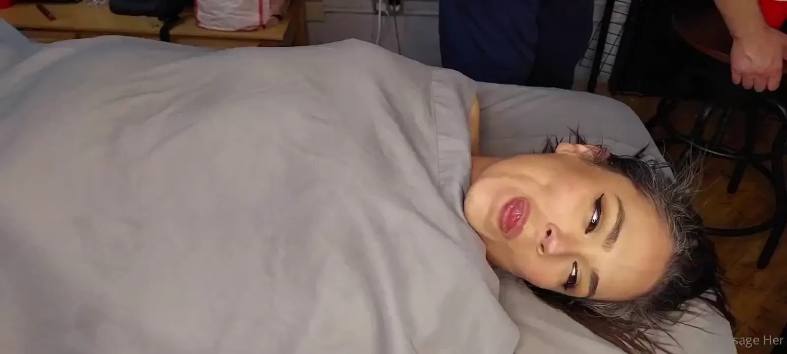Wa lexi-darkness finally a massage video neck shoulders and breast 