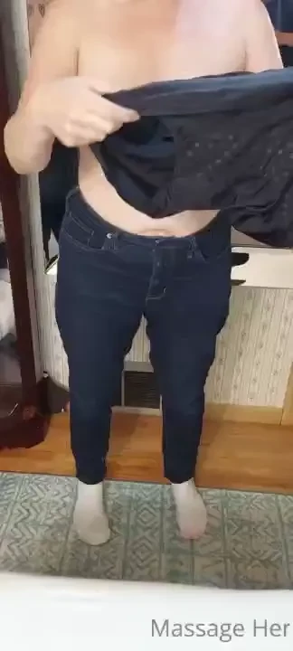 Z clairexoxoxxx bodysuit and bra try on she looked great in all of 