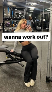 Even if it s friday gotta get a work out in