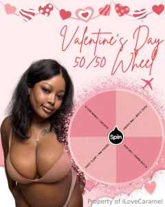 Doing this for all my daddies who loves me ebony pink vday love