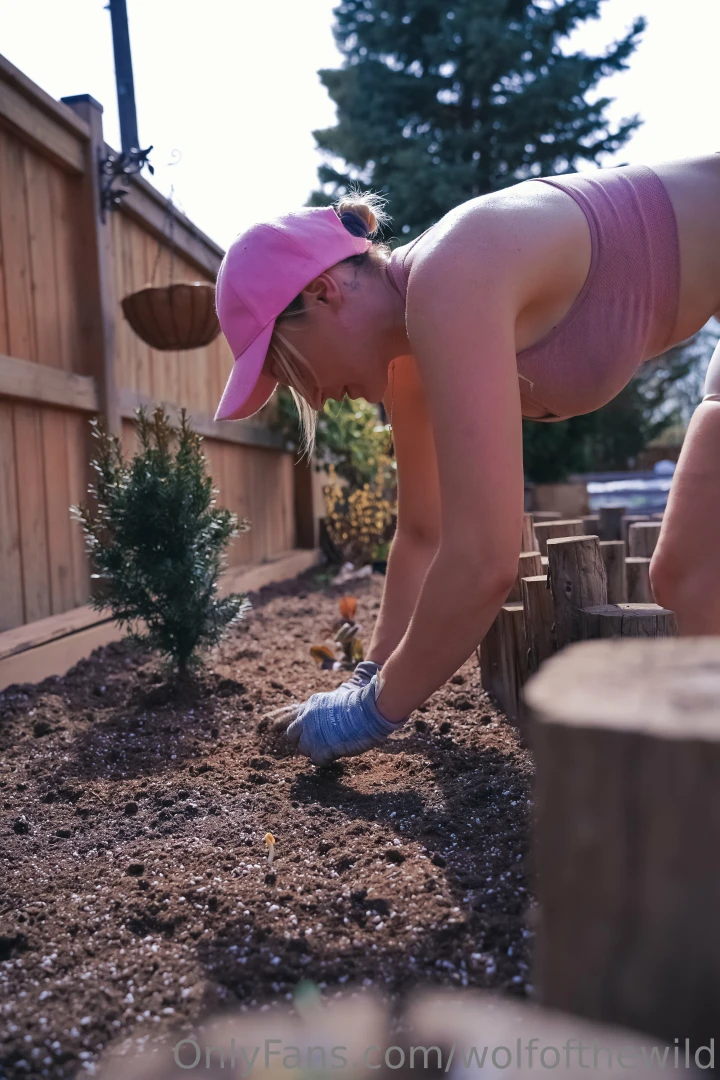 Just potting these beauties bet the view from behind s your favorite 