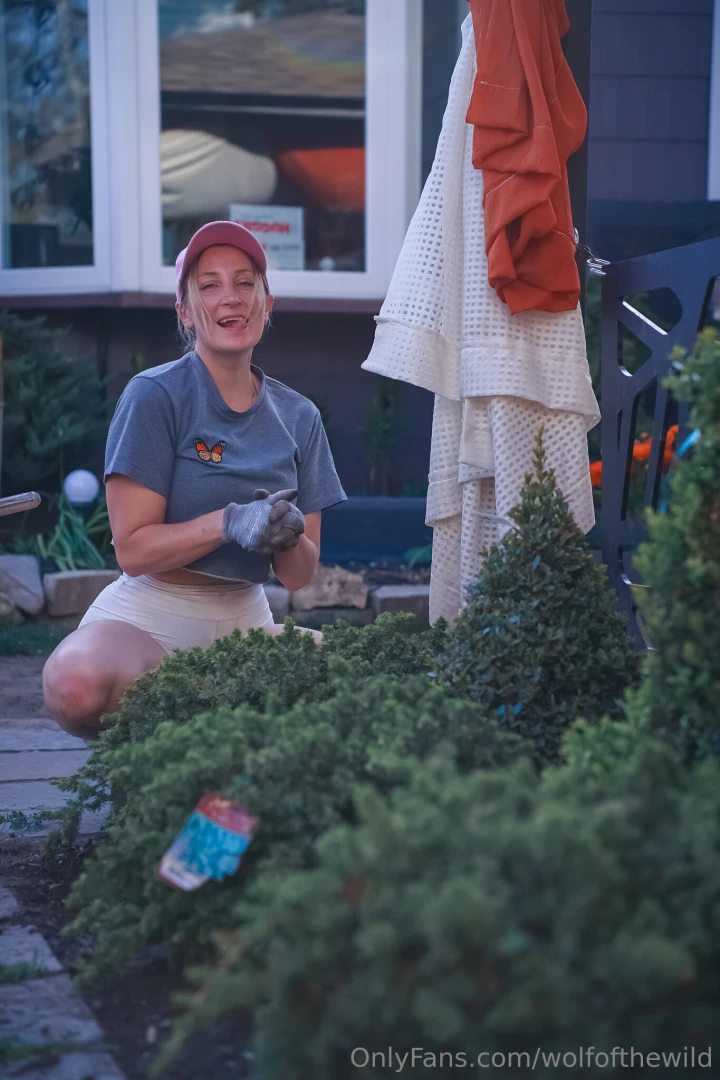 Putting in the work to make my space bloom these boxwoods are going to 