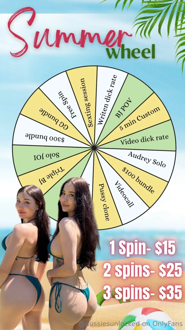 Nbsp new summer spin-the-wheel game nbsp feeling the summer heat yet 