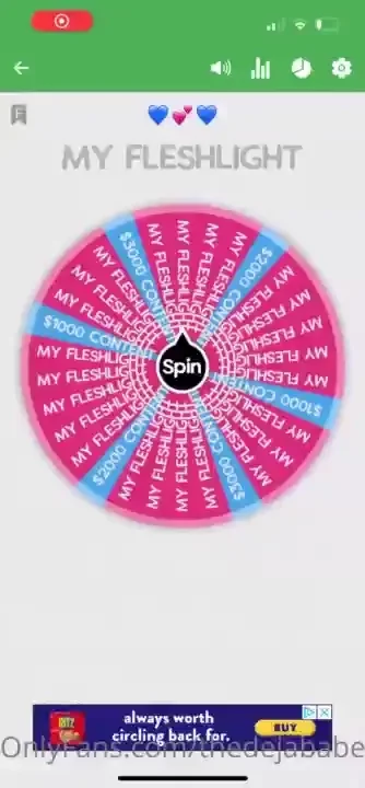 Someone just won my fleshlight you are guaranteed to win https 