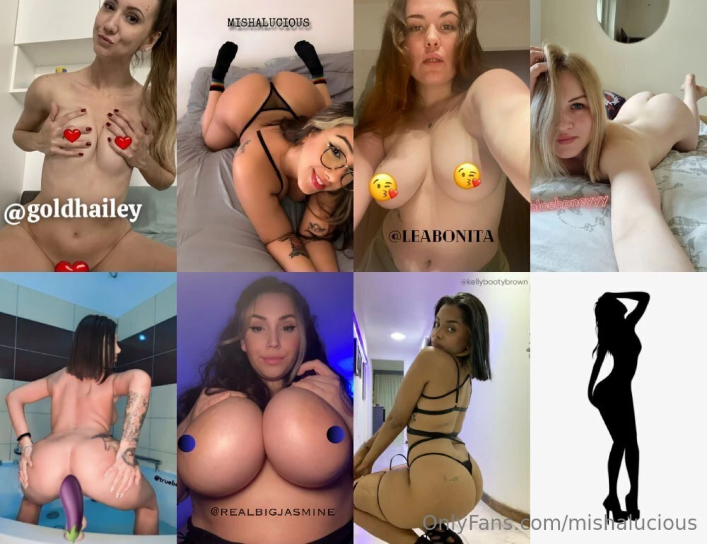 Goldhailey mishalucious leabonita chloehoneyyy truebelleee 