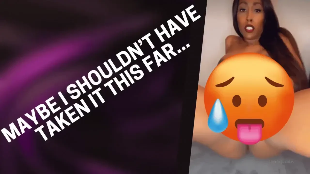 Would you let me squirt in your mouth like this or would you slide it 