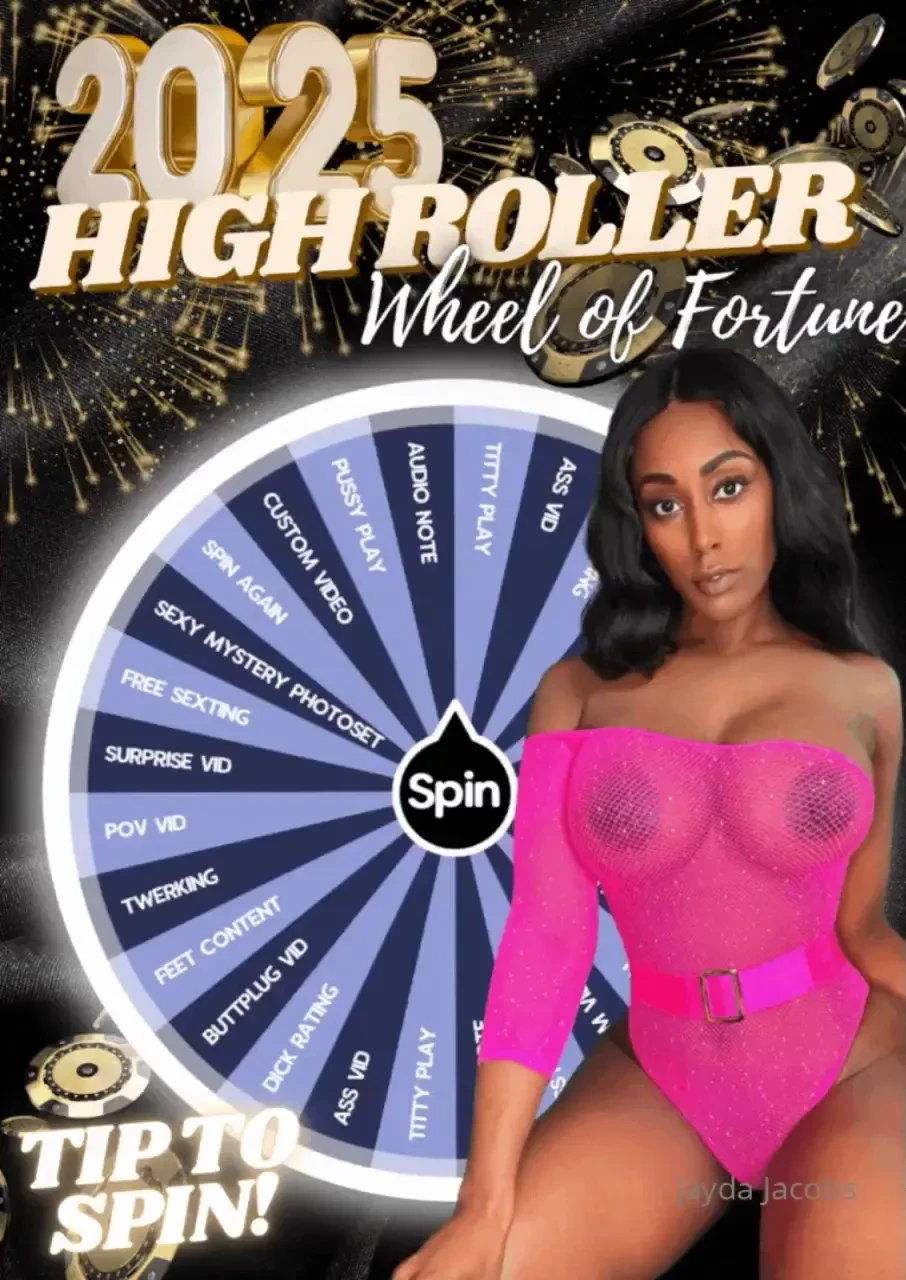 2025 high roller - wheel of fortune starting this first month with 