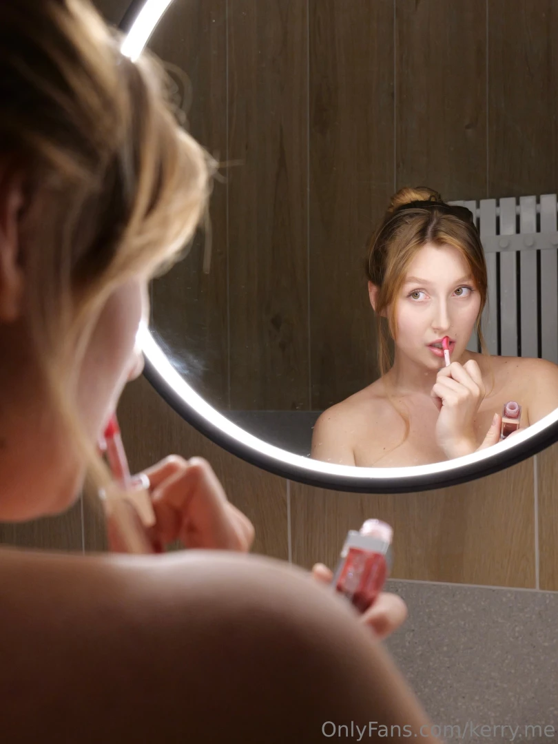 Putting on my lipstick and thinking about who s brave enough to spin 