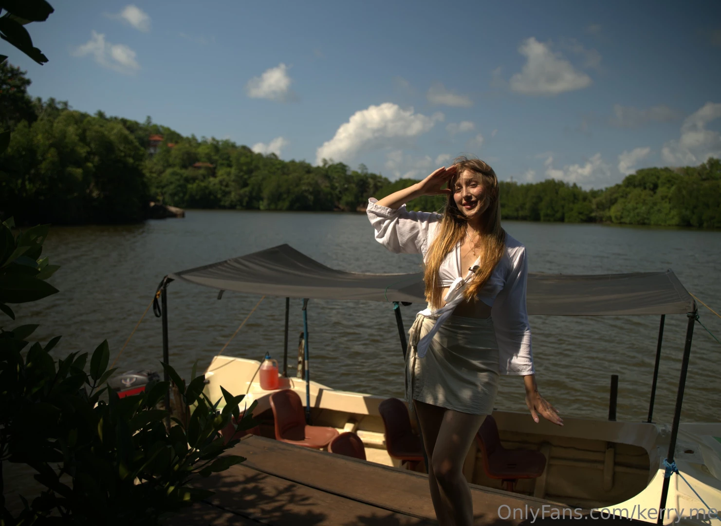 Wind in my hair sea in my eyes and just one thought take me anywhere 