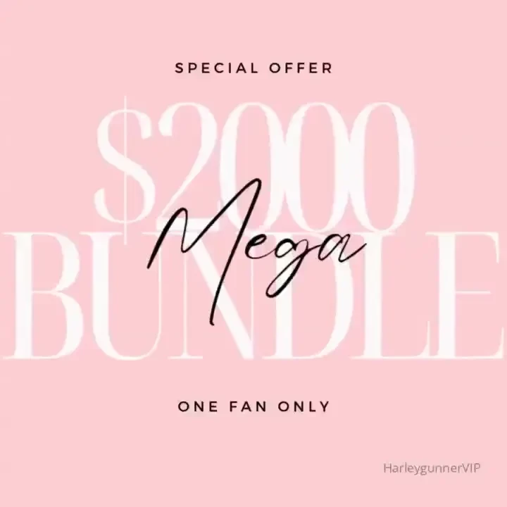 2000 worth of exclusive content for 20 one fan only 