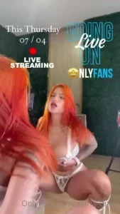 We have a date this thursday 07 05 i follow her and let s have fun i