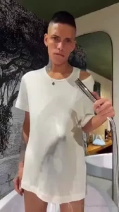 Just look at this twink with monster cock he is a friend from tiktok part 7