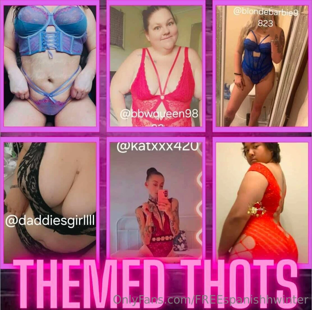These themed thots are sinners do you dare to sin with them let s get 