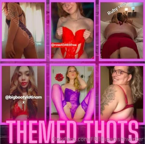These themed thots are sinners do you dare to sin with them worship