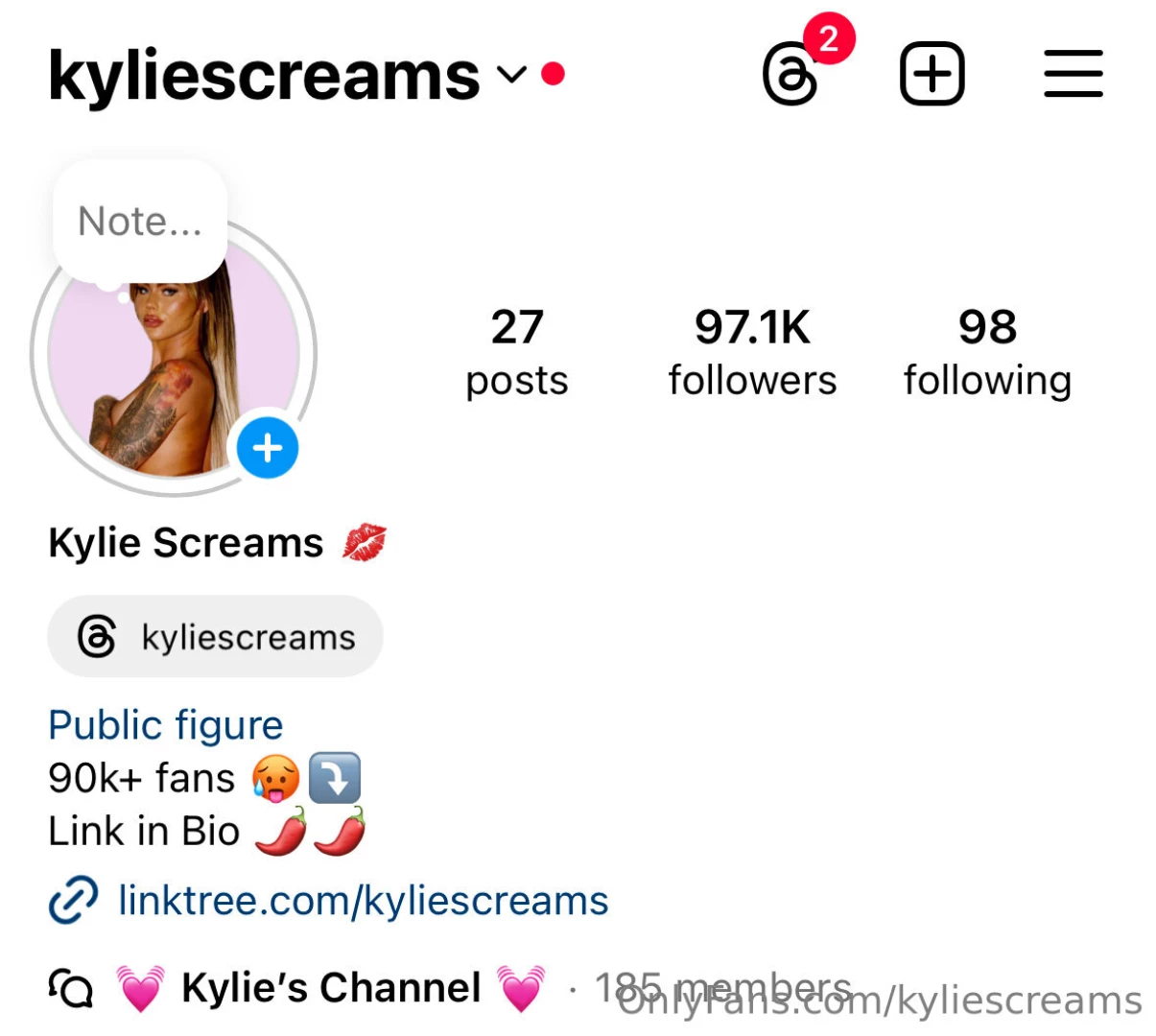 My only instagram account go follow for a follow back 