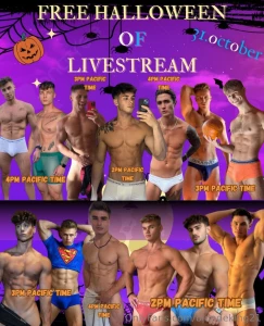 Free halloween livestream join for free let s get this party started part 5