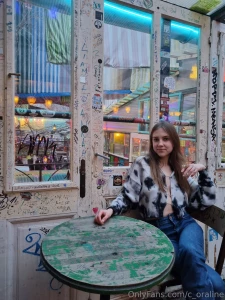 A cafe with an unusual interior is not just a place where you can