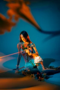 In this photo shoot i felt like i was in a magical magical world where