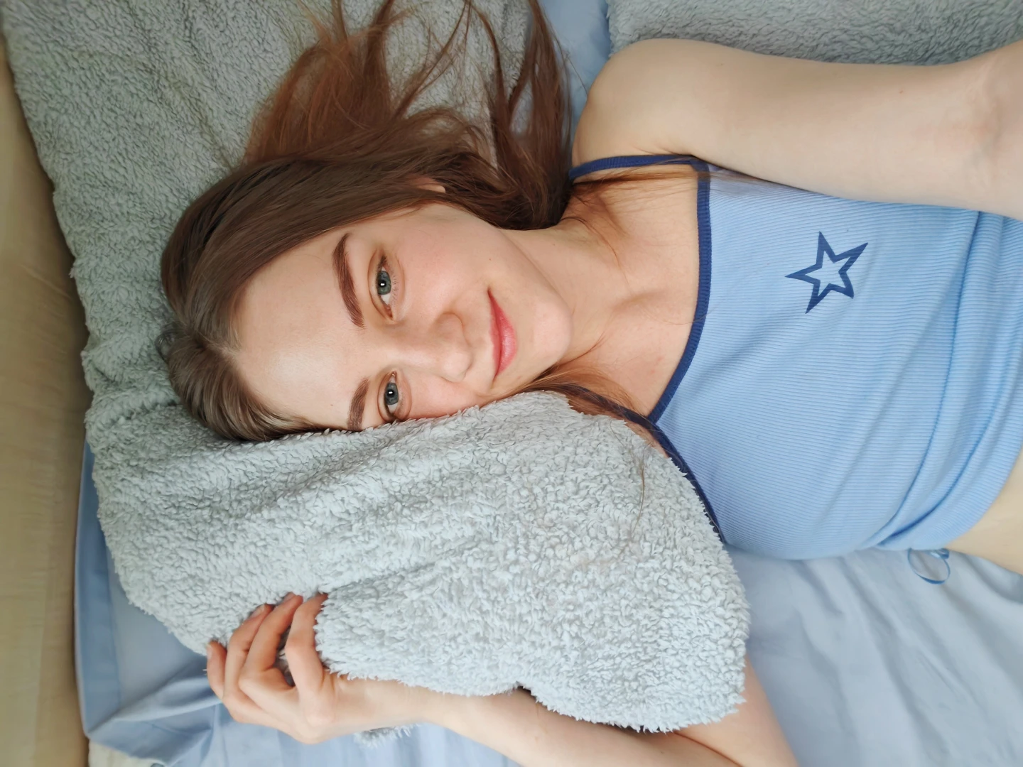 The morning light softly shines through the curtains filling the room part 1 