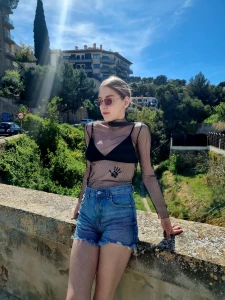 The sun s rays touch the skin and nature gives inspiration there is