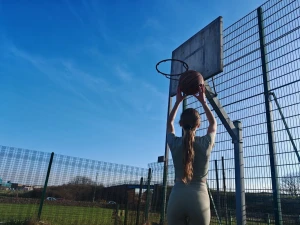 When you play basketball you feel the adrenaline filling every cell of part 1