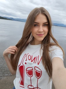 The sun gently touches the skin and the wind whispers secrets the two