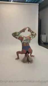 Had my legs up in the air and all sorts of angles lol exclusive bts