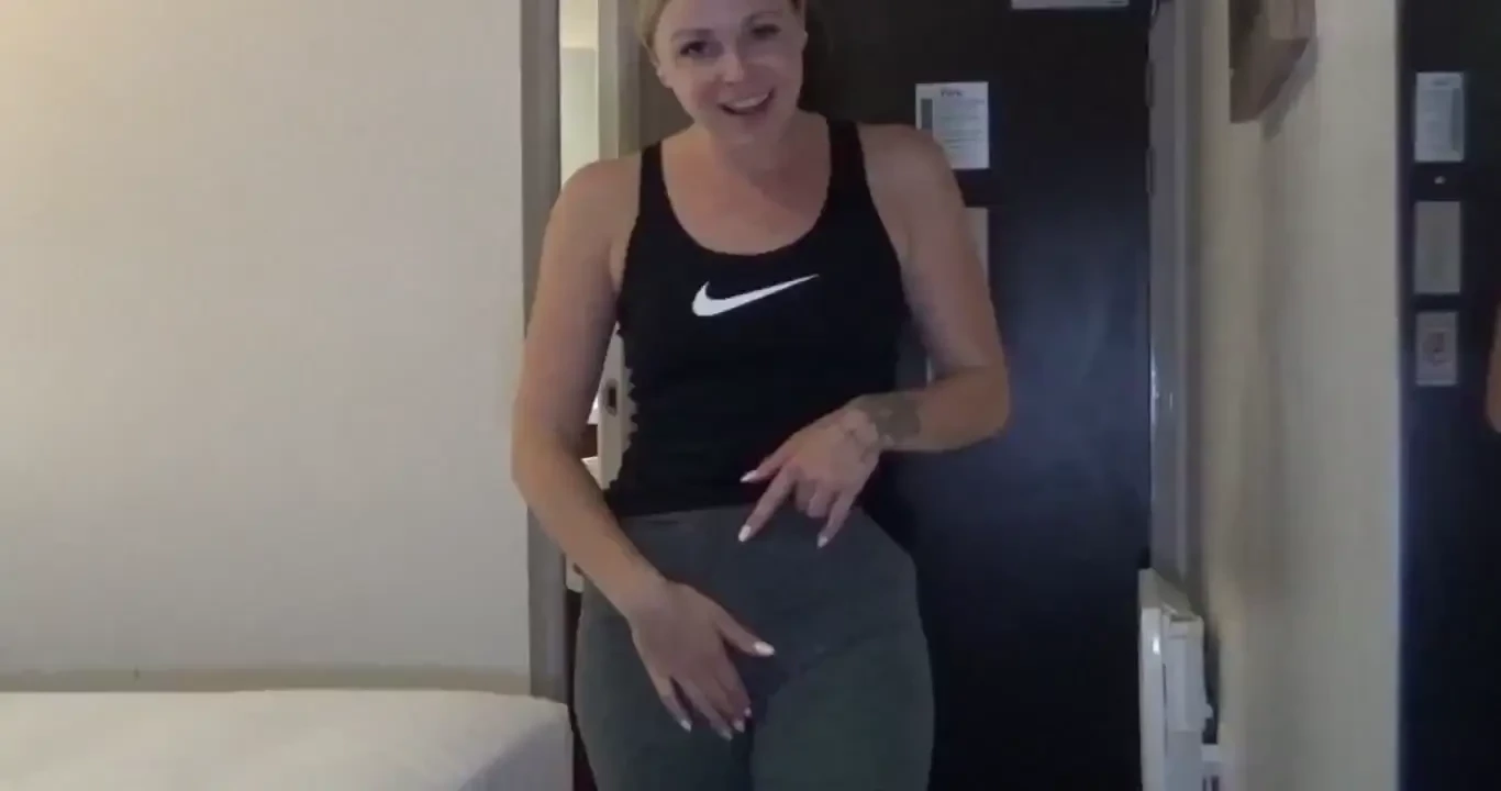 This camel toe is hot right cum get a closer look 