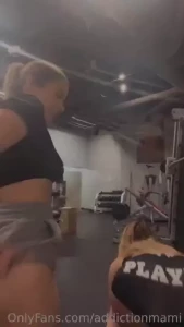 Warning flashing in public we re just some horny little sluts we re