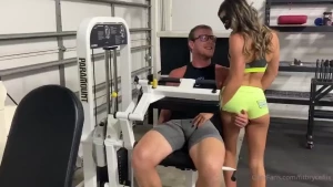 I fucked my trainer b g masked gym amp squirting fun w tmotp amp