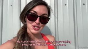 Back to back gym fucks 2 helping my -man recover turns double facial