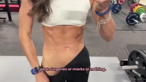 Little pre-op video showing you my current physique part 1