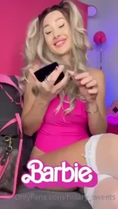 Brand new barbie show double penetration tight barbie holes in real