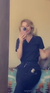 Did you know i used to wear scrubs everyday for 12 hours 6 days a week