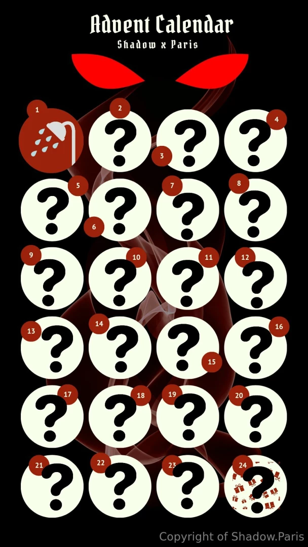 Ready for my advent calendar it s on sha dow don t miss this babe part 2 