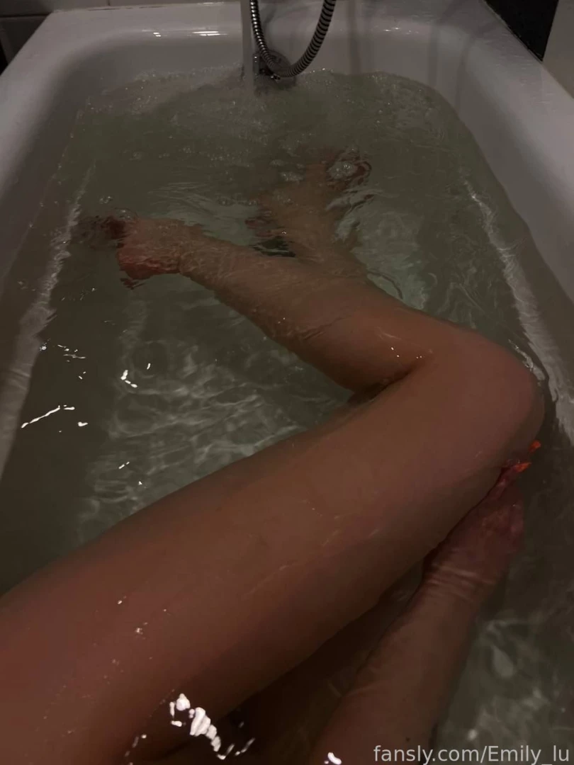 380003471258034176 - Would you like to walk your hands along my legs feet legs bath part 1 