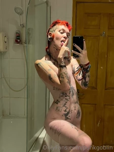 Cheeky post shower treat