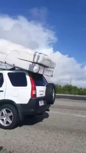 Heading to your house next