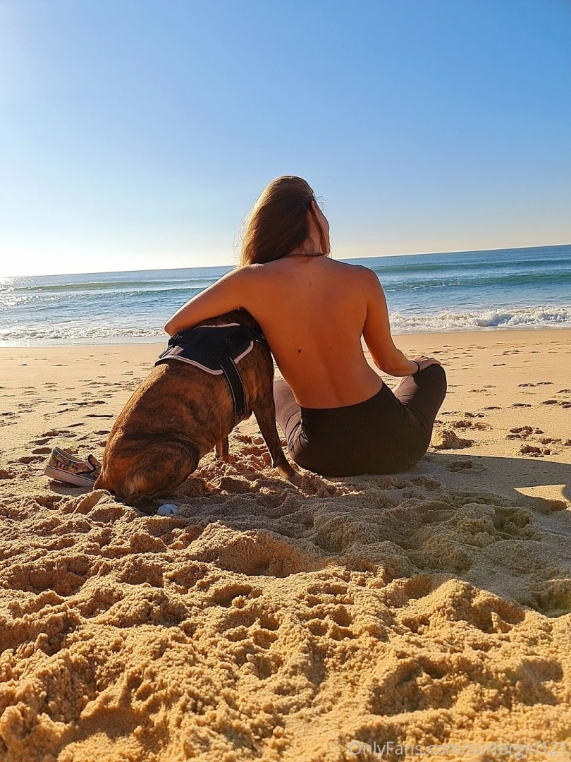 surfergirl121 - Amazing day at the beach with the pups this week check your messages part 3 