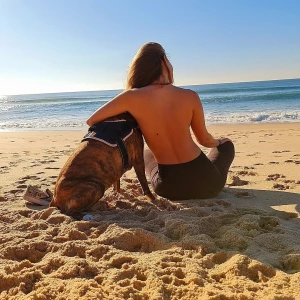 Amazing day at the beach with the pups this week check your messages part 3