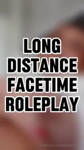 Long distance gf facetime roleplay scroll for the full trailer dm me part 1
