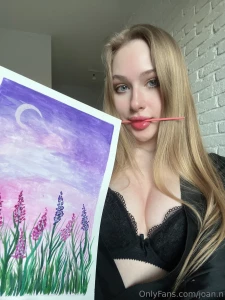 What do you think of my painting let s think of a name for it in the