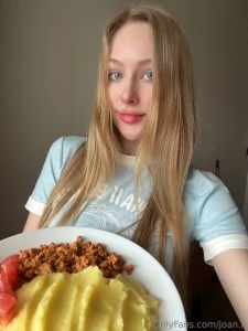 Skipped breakfast but made a very tasty lunch