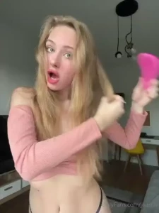 I love the stump in the shower when i m cooking combing my hair ever