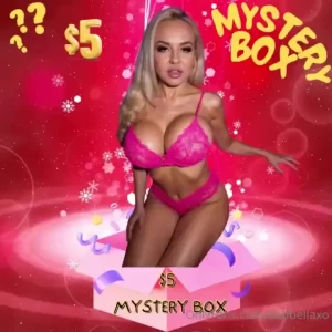 Grab my 5 mystery box now baby tip me now and i ll send straight into