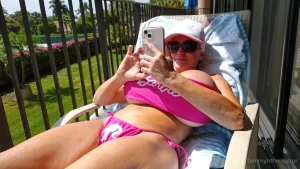 Laying out getting some much-needed vitamin d i am in the cast in the