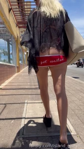 629062151482388481 - Pumping hook in the ass and wearing a 3 skirt in public with a pumped part 4 