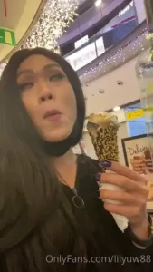 Good morning babe here eating this delicious ice cream imagining me as